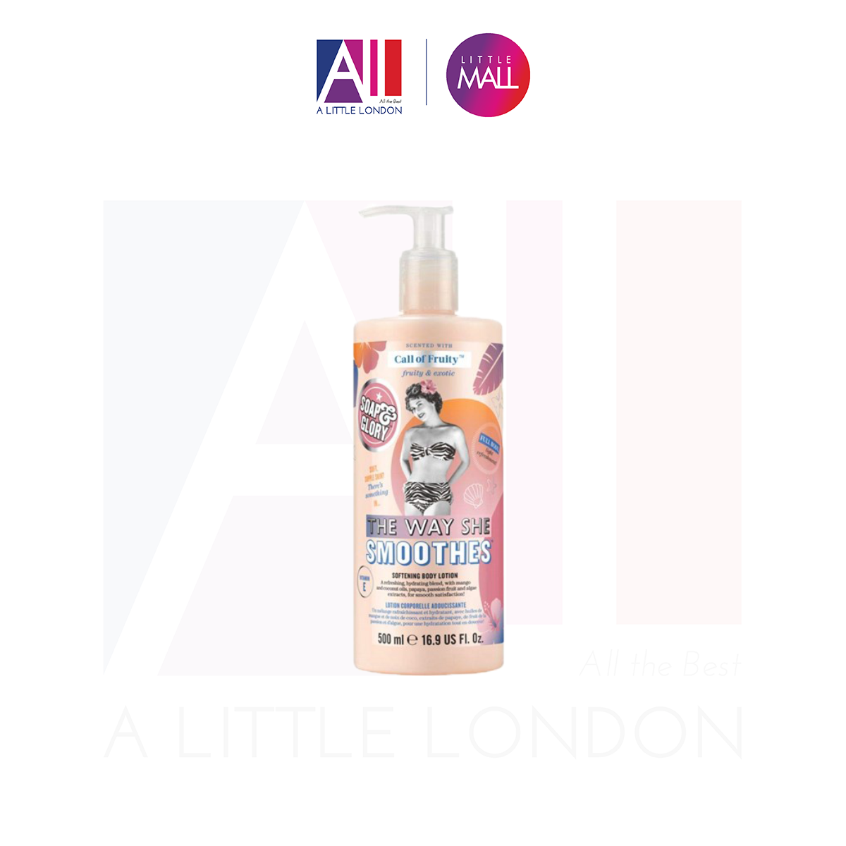 Dưỡng thể Soap &amp; Glory The Way She Smoothes Softening Body Lotion 500ml