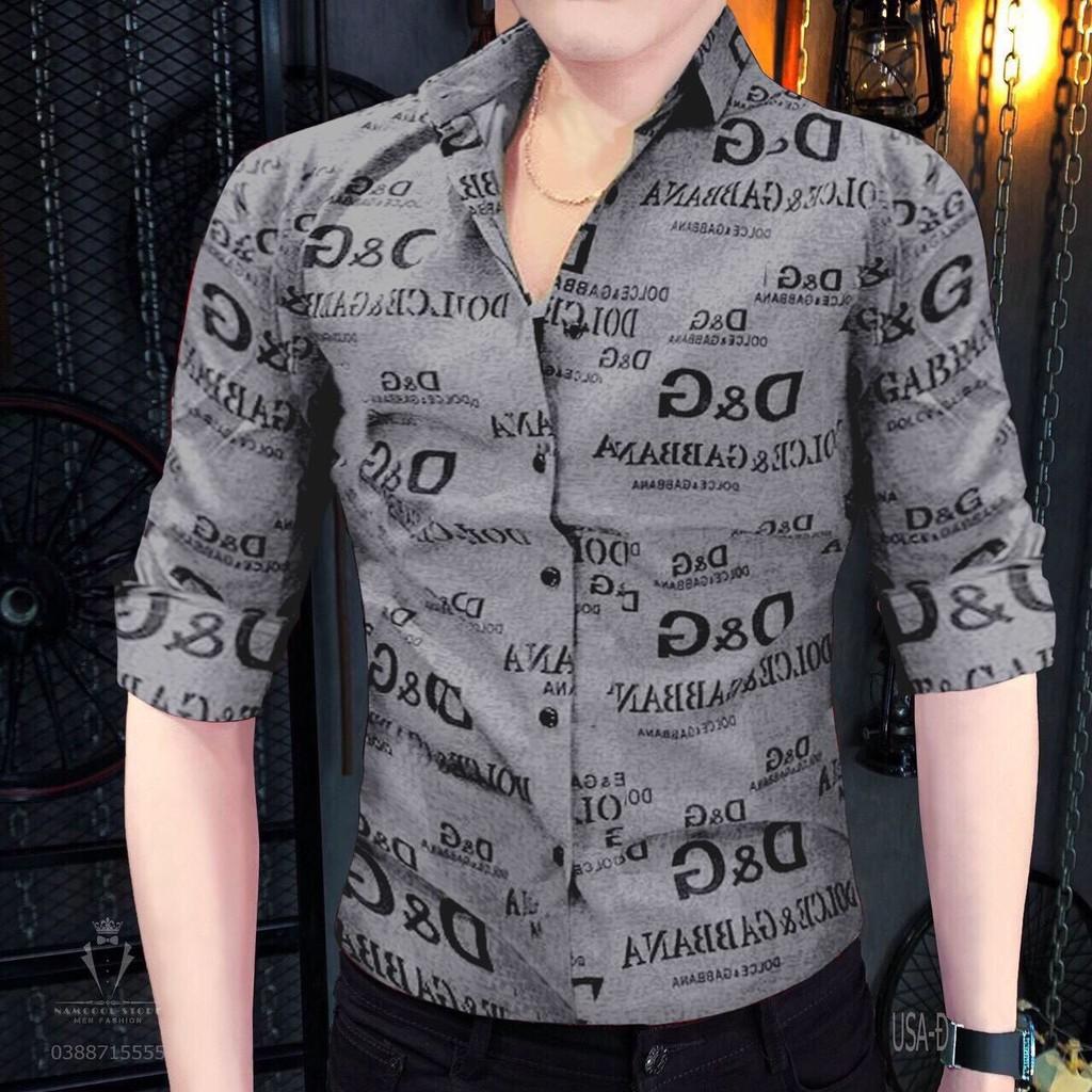 ÁO SƠ MI LỤA NAM HOT TREND ĐỘC LẠ PHUONGNAMSHOP KV15