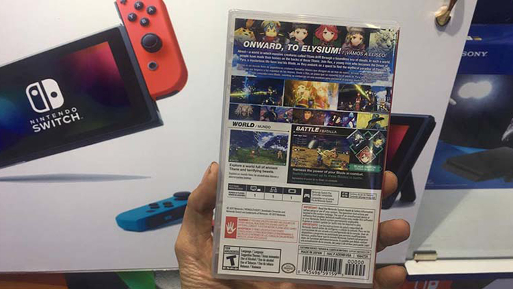 Đĩa Game Nintendo Switch Xenoblade Chronicles 2 - Hàng nhập khẩu