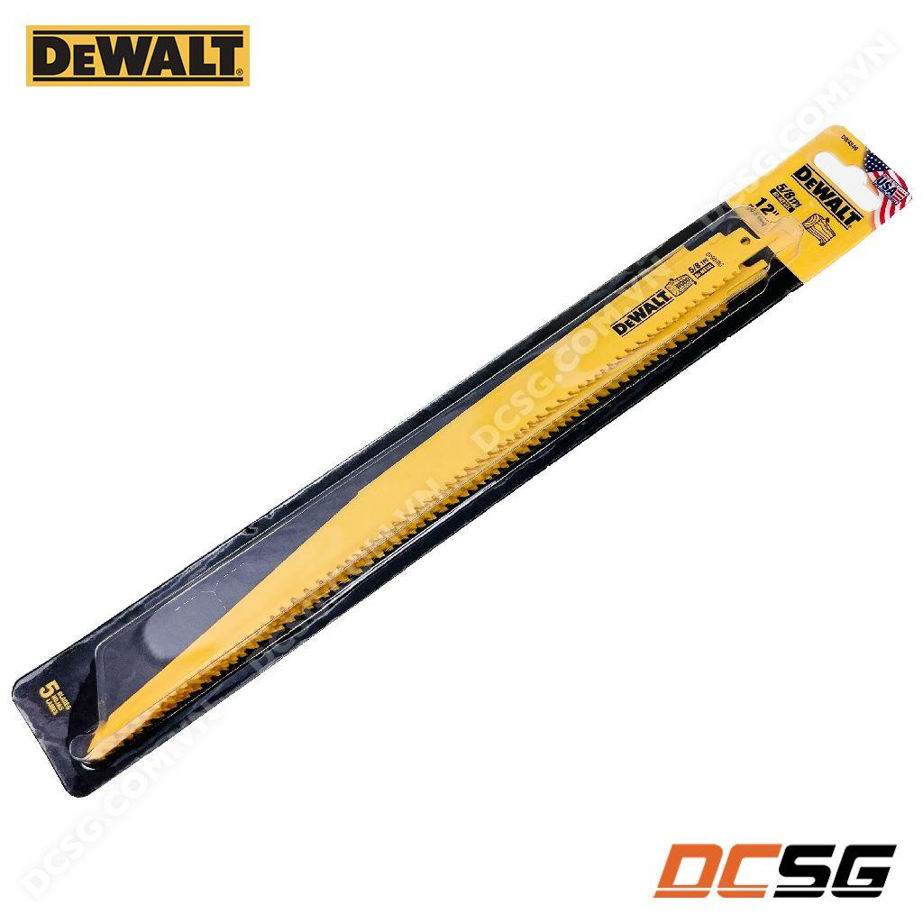 Lưỡi cưa kiếm cắt gỗ có lẫn đinh 30.5cm 5/8TPI DEWALT DW4849 | DCSG