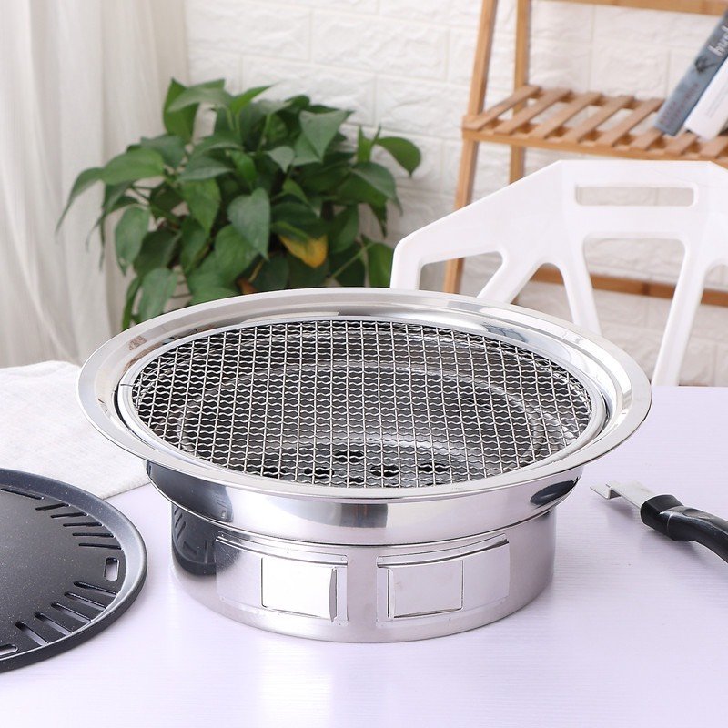 Bếp Nướng Than Hoa Không Khói -Bếp Nấu Lẩu BBQ Than Hoa hàng nhập khẩu