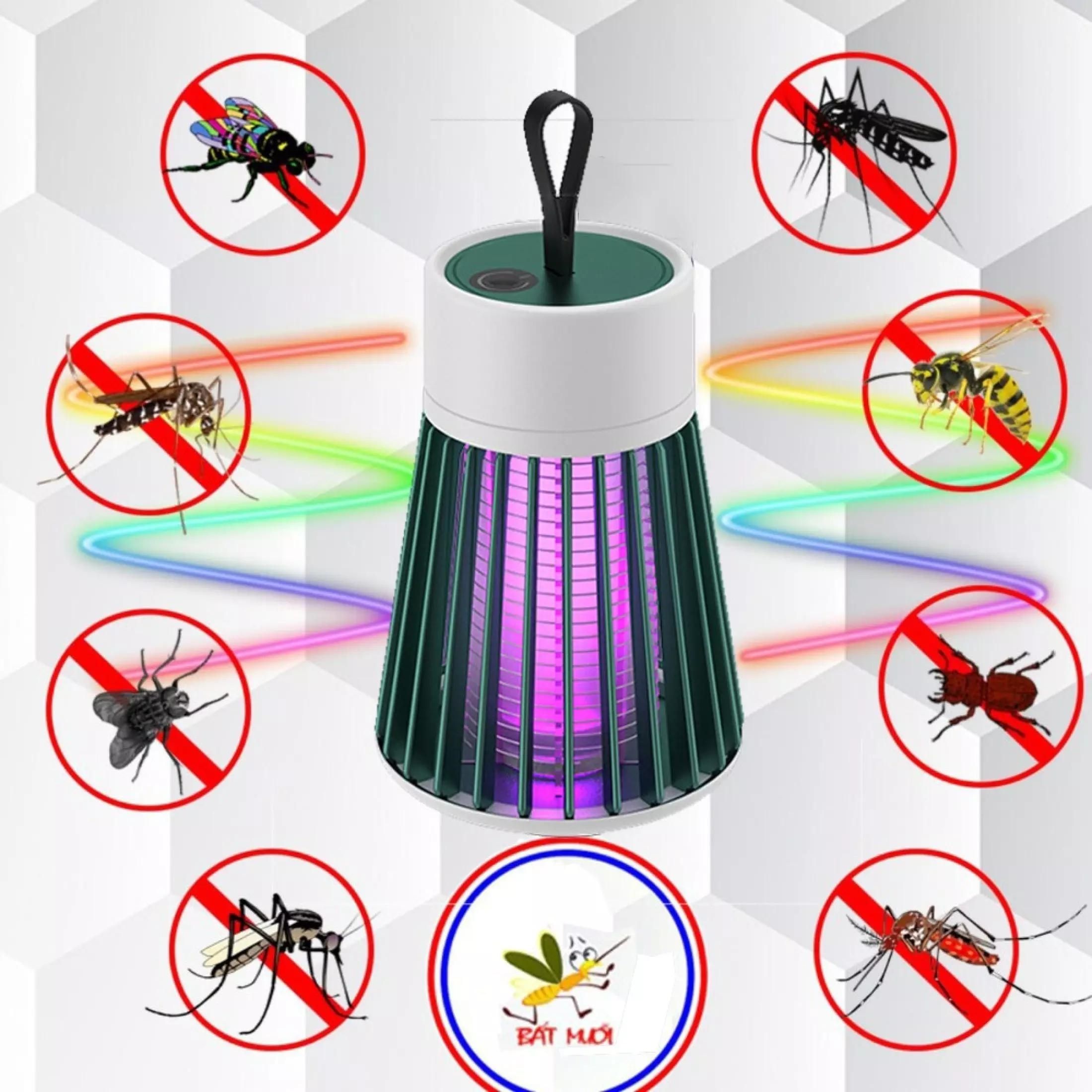 Đèn bắt muỗi thông minh Electric S bản cao cấp - Máy đuổi côn trùng tích hợp đèn ngủ tiện lợi