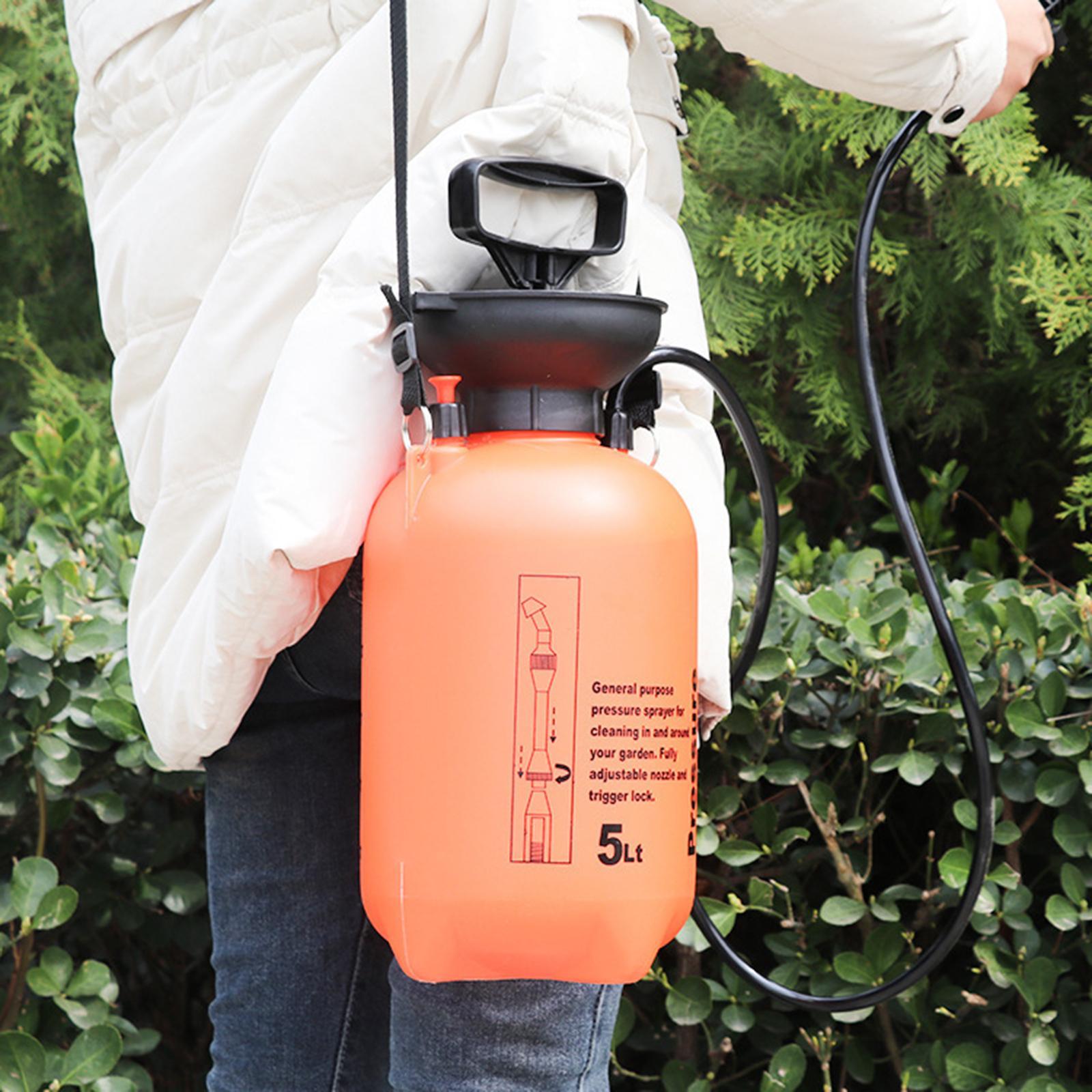 Plant Sprayer Manual Pressure Sprayer Lawn Sprayer Hand Pump Sprayer for Air Conditioning Cleaning Durable Lightweight Multipurpose Portable