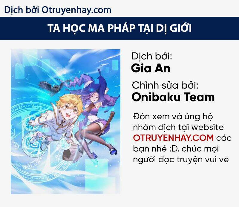 ta học ma pháp tại dị giới chapter 8 1