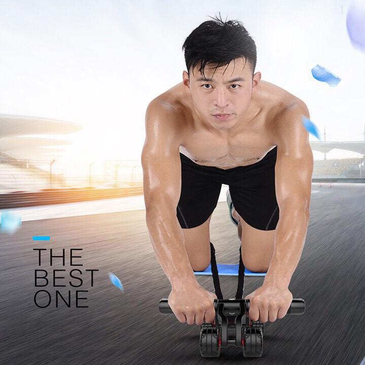 Con Lăn Tập Bụng, Con Lăn 4 Bánh Tập Cơ Bụng Hiệu Quả - Dụng Cụ Tập Gym Tại Nhà