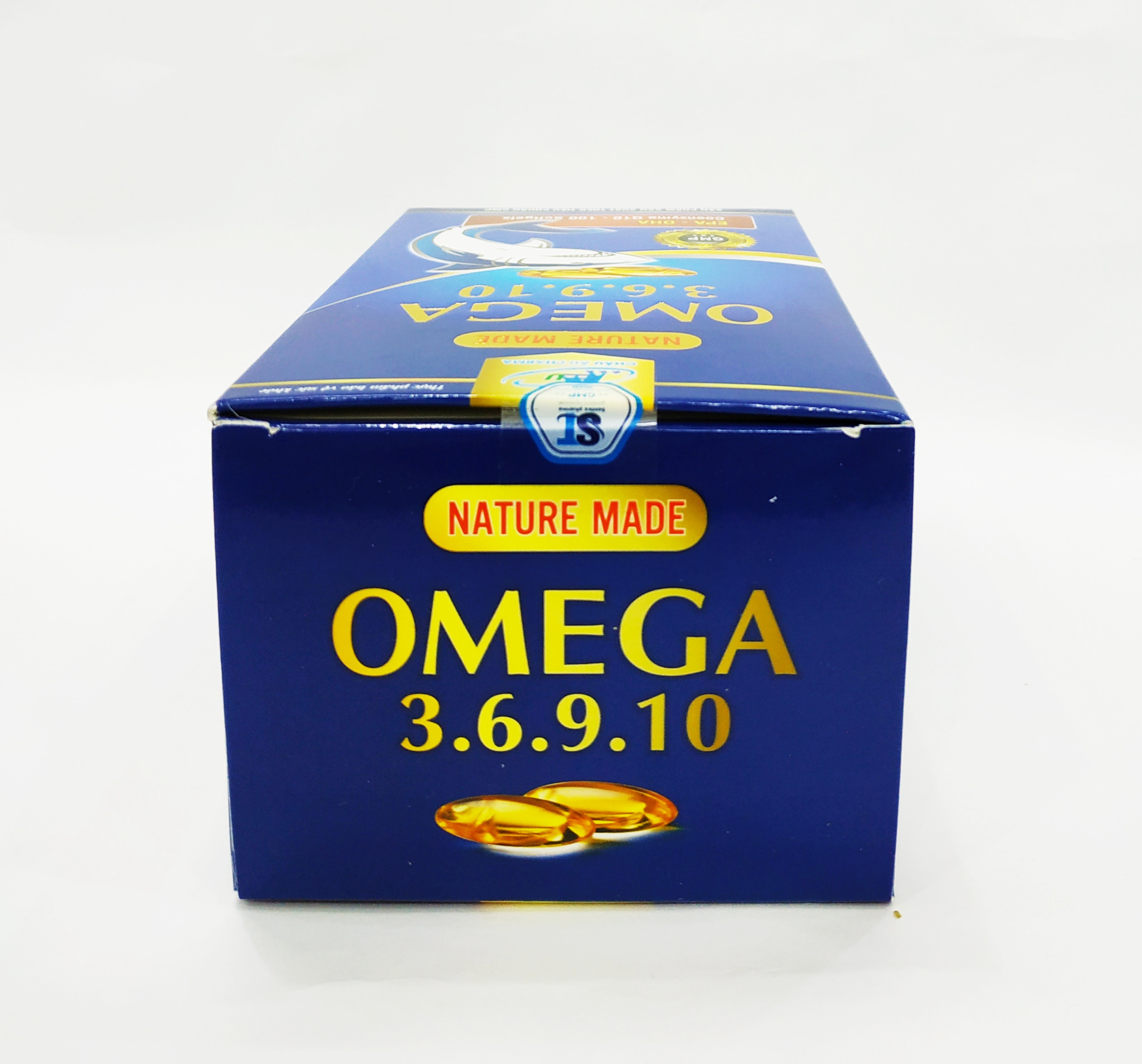 Viên Uống Dầu Cá Omega 369 10 - Bổ Sung Omega 3 6 9, Coenzym Q10 - Giảm Mỡ Máu, Xơ Vữa Động Mạch - Giảm Nguy Cơ Mắc Bệnh Tim Mạch - Tốt Cho Mắt, Tóc - Hỗ Trợ Làm Đẹp Da - Lọ 100 Viên