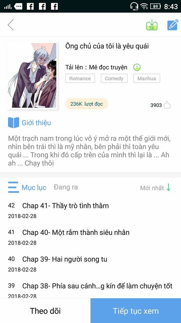 ông chủ của tôi là yêu quái chapter 22 31