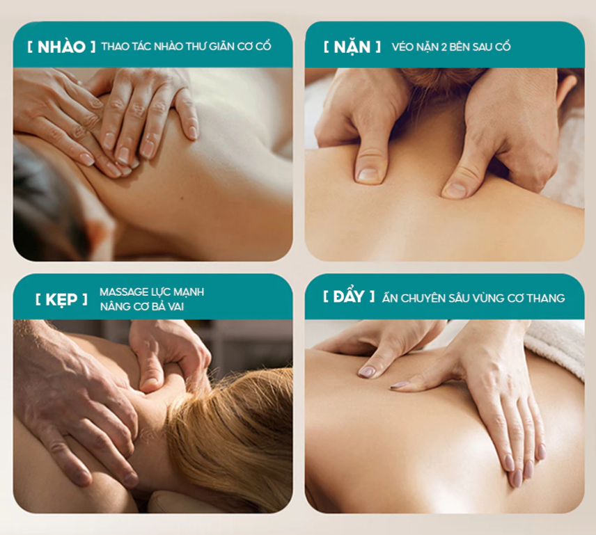 Máy Massage Cổ Vai Gáy Philips PPM3325 - Massage góc nghiêng 17⁰ - Chườm ấm thư giãn vai cổ - Hàng chính hãng