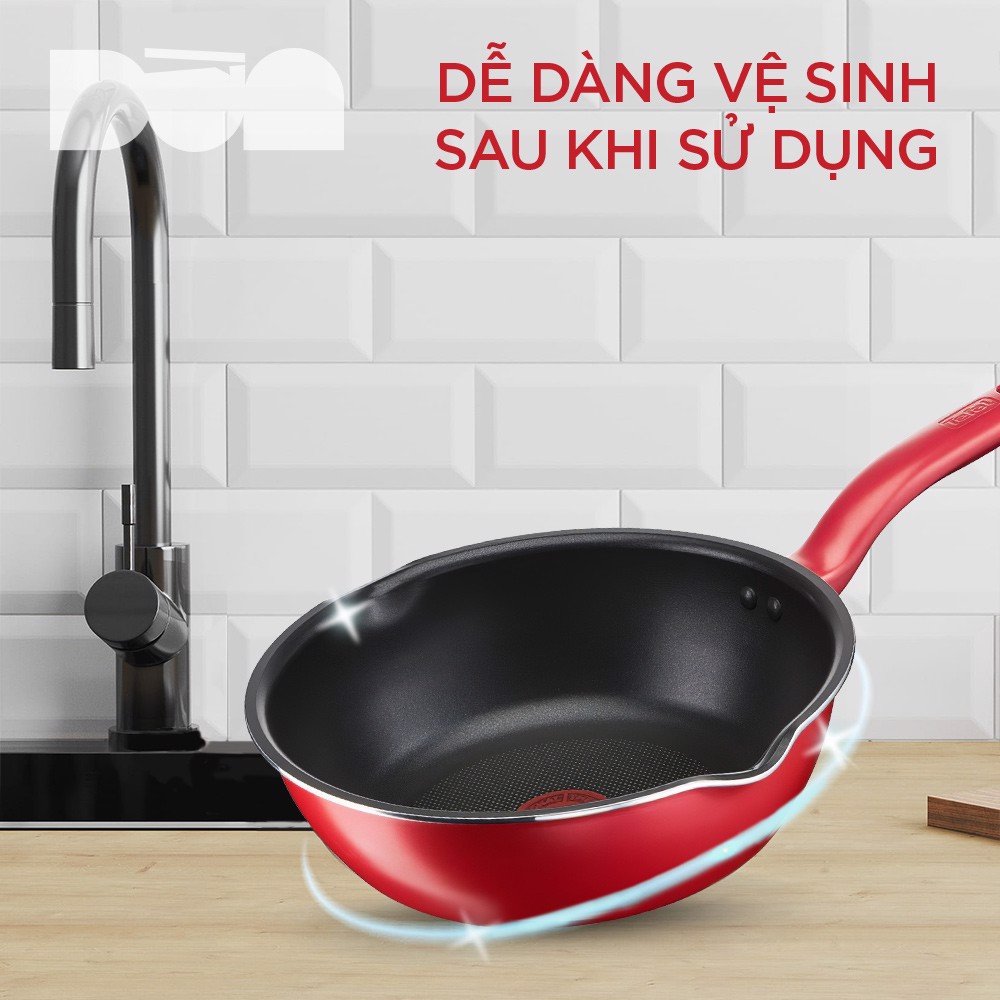 Chảo đáy từ lòng sâu chống dính cao cấp 24cm - Tefal So Chef