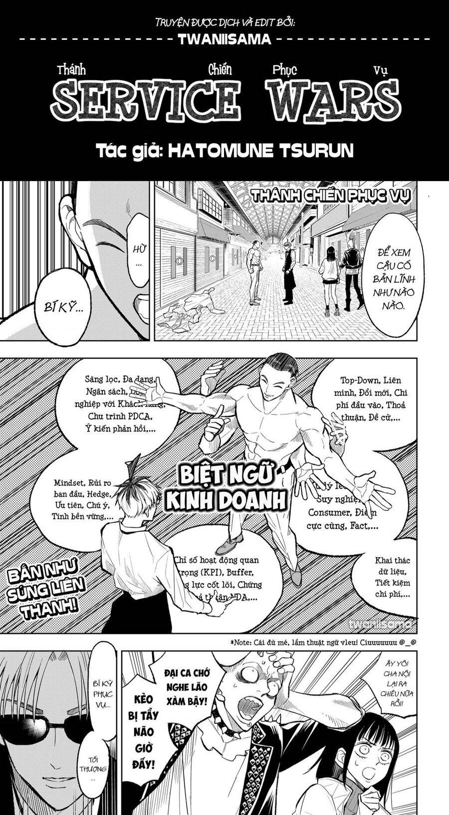 service wars - thánh chiến phục vụ chapter 10 1