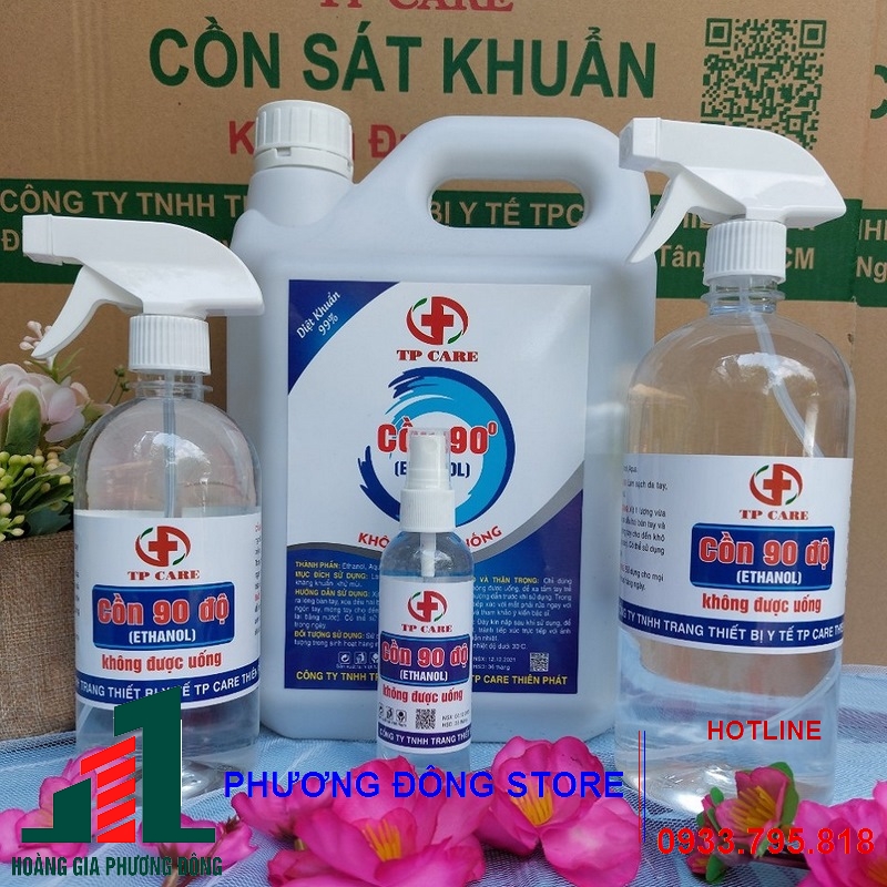 CỒN SÁT KHUẨN TAY, KHỬ KHUẨN 70 ĐỘ_ 500ml