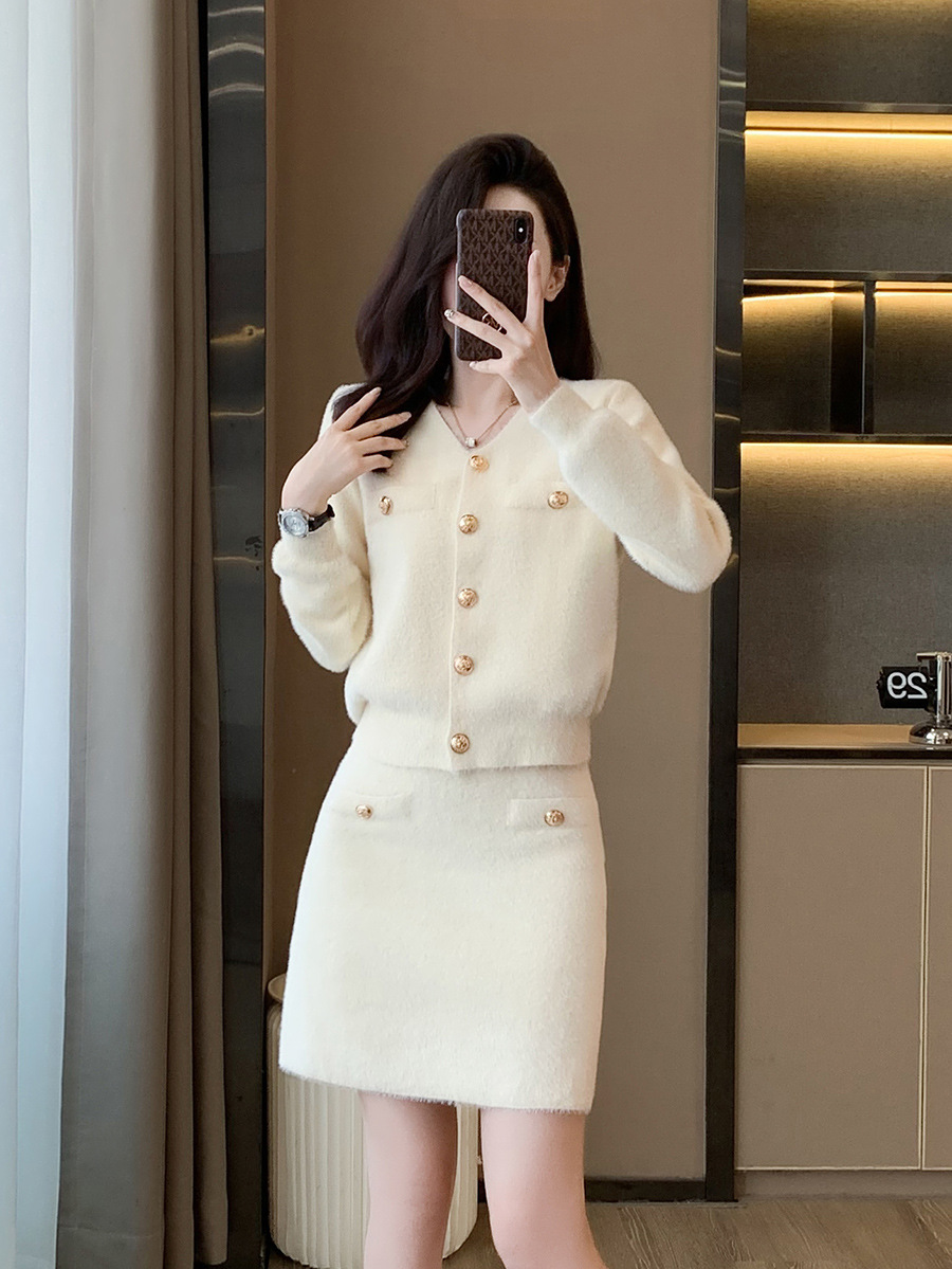 Sét Đầm Len Lông Cừu Mềm Đẹp Sang Chảnh AL94 - Hàng Quảng Châu Cao Cấp