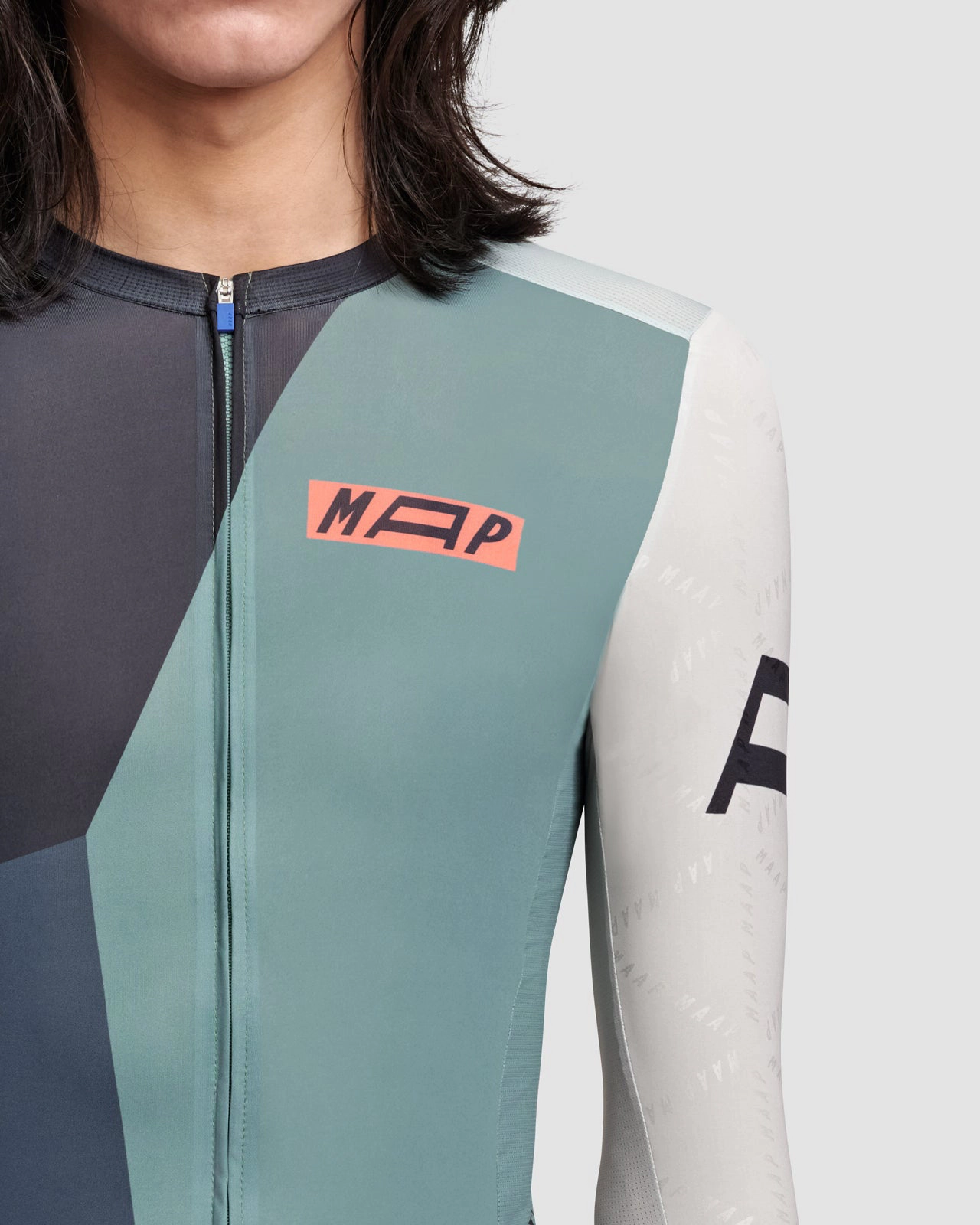 Áo Thể Thao Đạp Xe Nam MAAP Form Pro Hex LS Jersey
