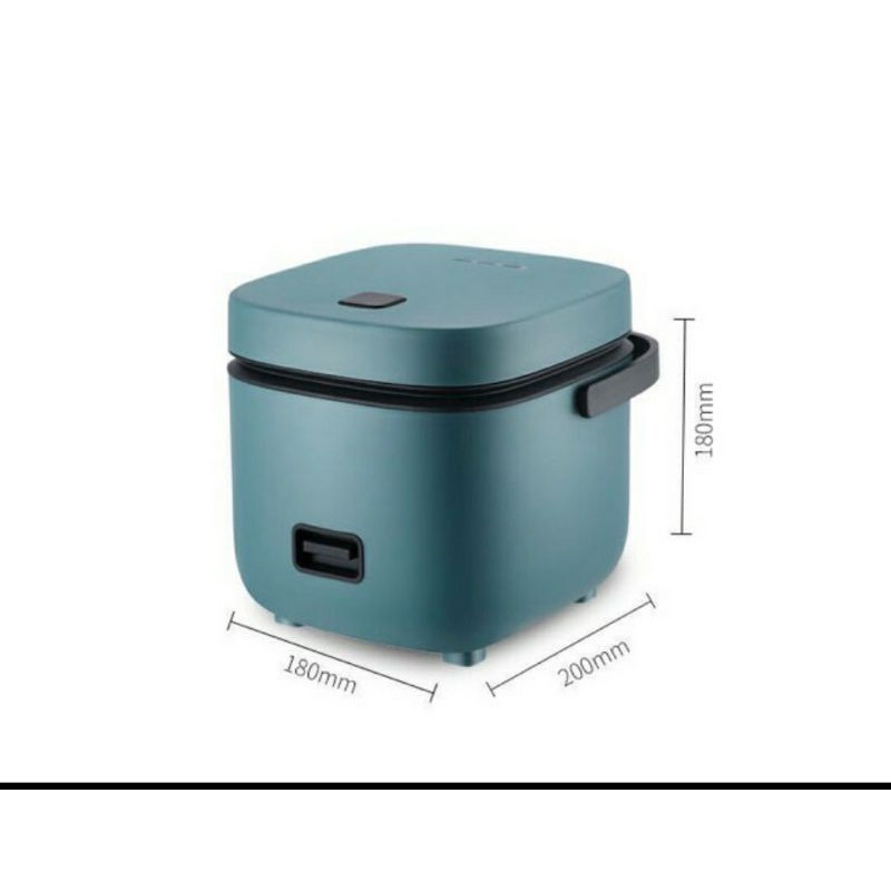 Nồi cơm mini 1.2l dùng cho 1,2 người , sinh viên, học sinh, độc thân có ổ cắm đa năng đi kèm D777