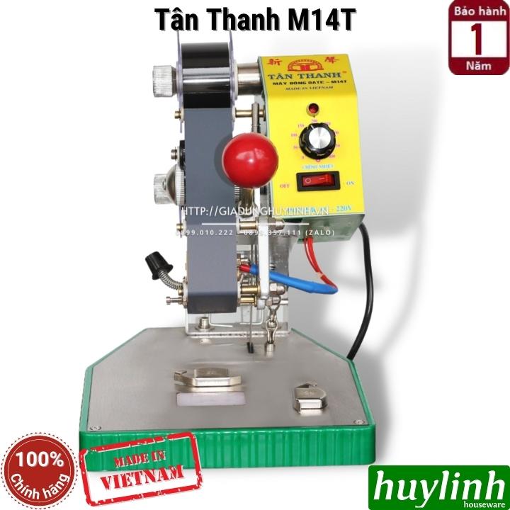 Máy in đóng date bằng tay Tân Thanh M14T - Hàng chính hãng