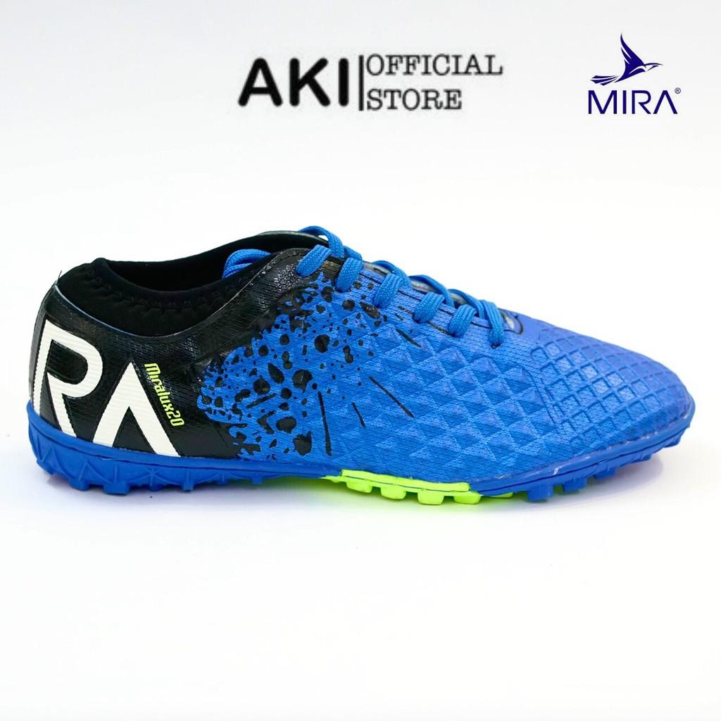 Giày đá bóng cỏ nhân tạo Mira Lux 20 Xanh Dương thể thao nam chính hãng phong cách - LU002