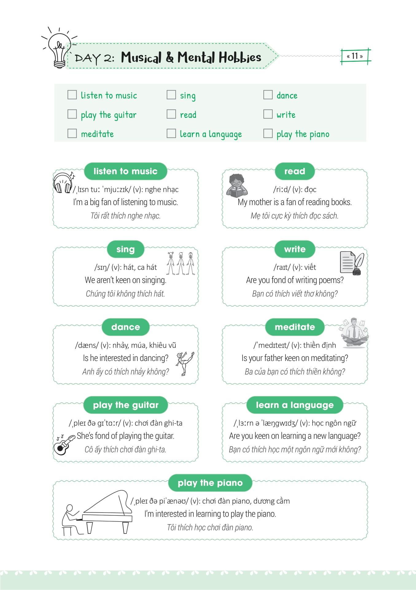 Sách - Mastering English Vocabulary - 180 Ngày Làm Chủ Từ Vựng Tiếng Anh - ảnh 12