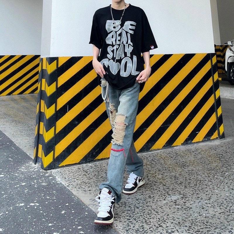 Áo Thun Local Brand Uncover Nam Nữ Tay Lỡ Oversize Unisex Full Mạc