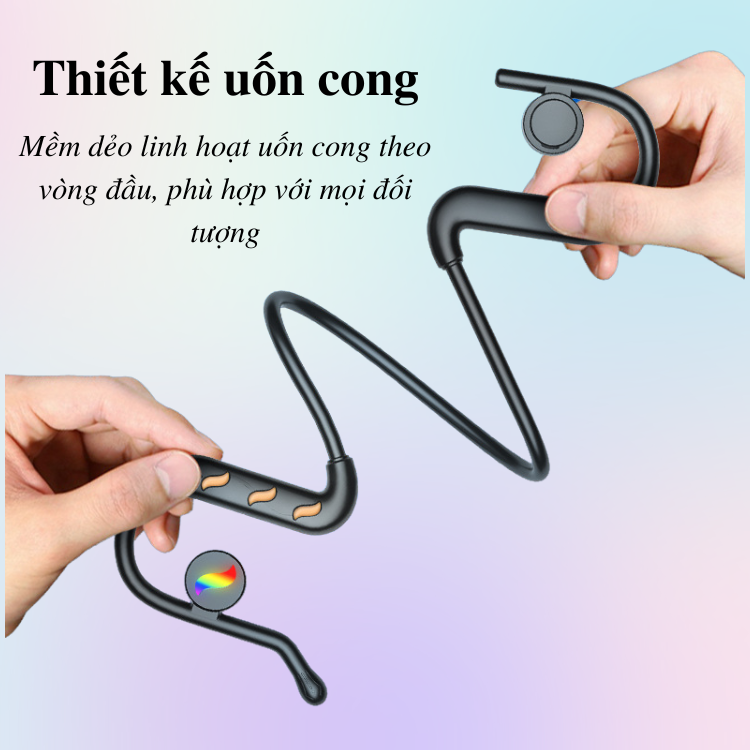 Tai Nghe Không Dây Thể Thao GCD K89 - Tích Hợp Micro Nghe Gọi Đơn Giản - Mềm Dẻo Uốn Cong Linh Hoạt