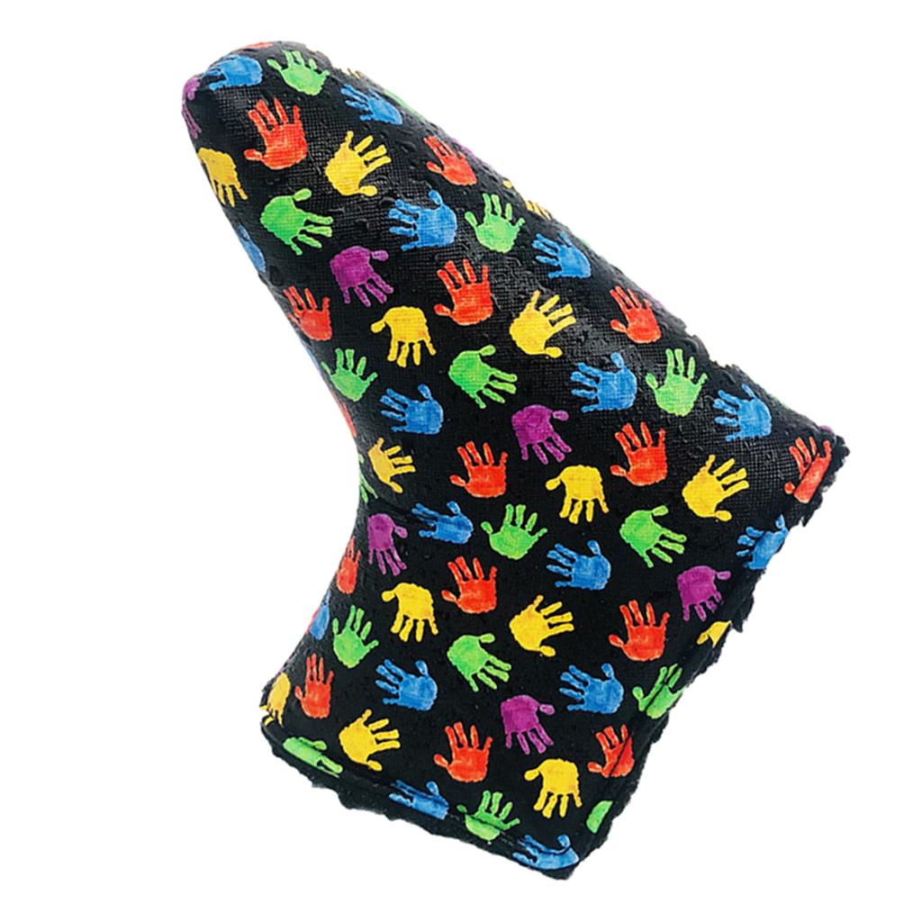 PU Waterproof Golf Blade Putter Head Cover Club Headcover Protector