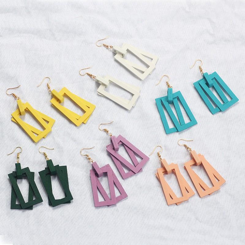 Cặp Bông Tai Nữ Thời Trang Retro