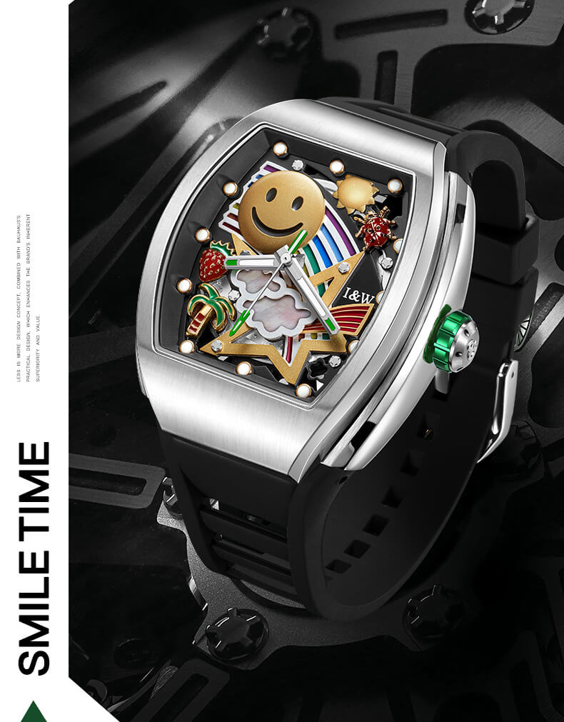 Đồng hồ nam chính hãng IW Carnival Sport IW757G-7,kính sapphire,chống xước,chống nước 50m,Bh 24 tháng,máy cơ (automatic