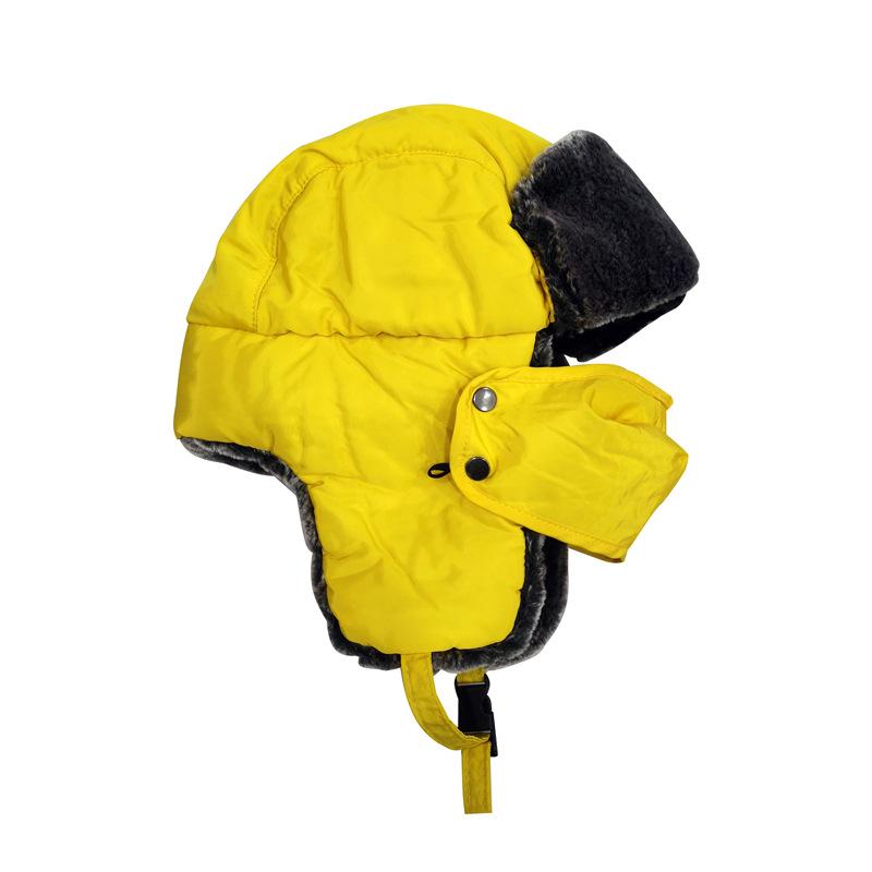 Mùa Đông Máy Bay Ném Bom Nón Trẻ Em Họ Nón Bé Gái Nga Nón Earflap Tuyết Balo Ấm Mặt Bé Trai Tuyết Nắp Trẻ Ngoài Trời Xô Viết