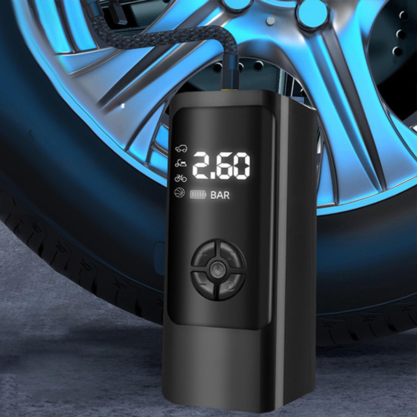 Tire Inflator Tire Air Pump Multi Purpose Dissipation Car Tire Inflatable Pump Air Compressor Tire Inflator for Bicycles Ball