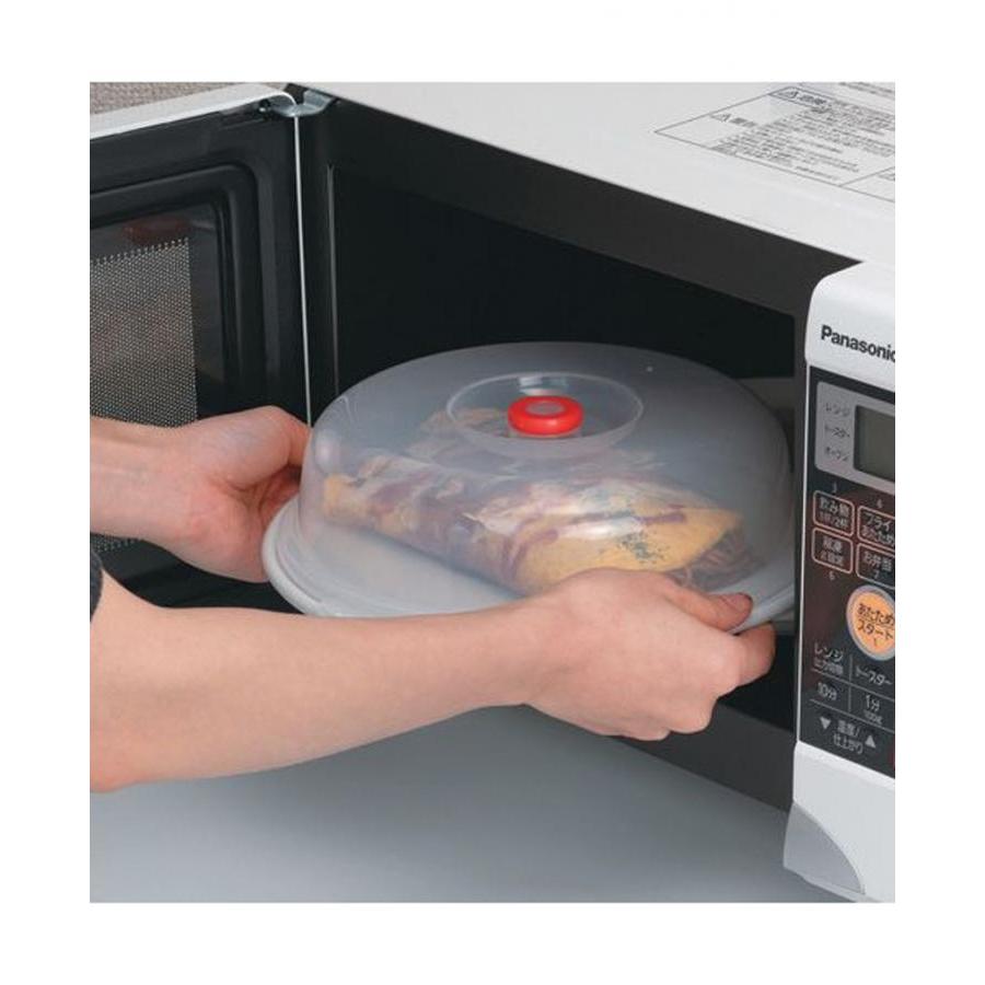 Combo Nắp đậy dùng cho lò vi sóng + Bột Baking Soda rửa vết bẩn, nấu ăn 240g nội địa Nhật Bản