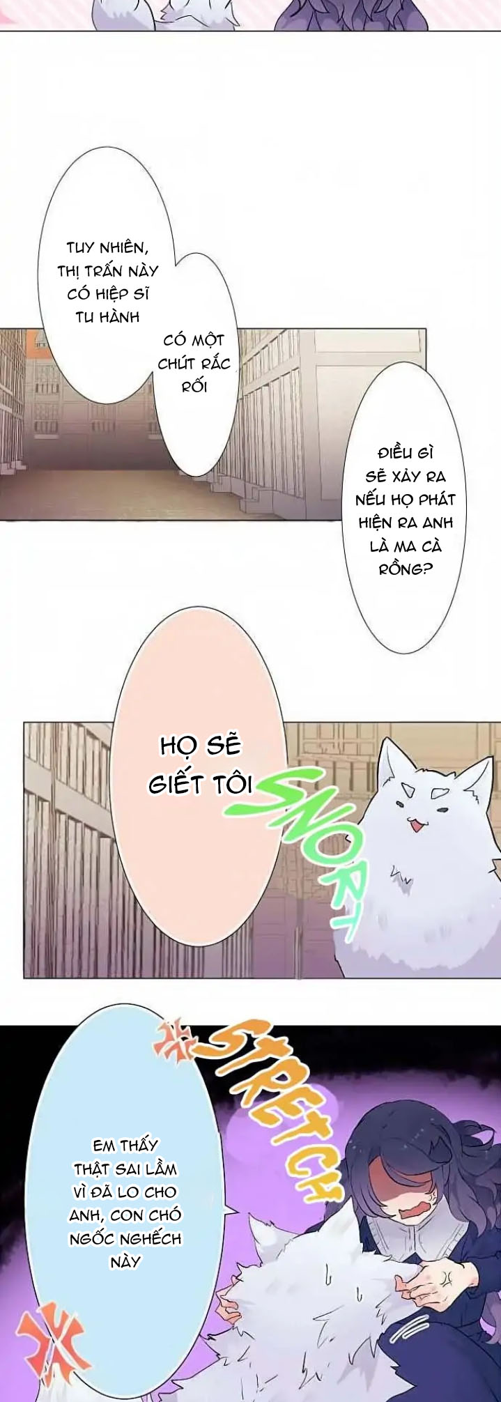 cô gái bị truy đuổi và chàng ma cà rồng chapter 19.2 5