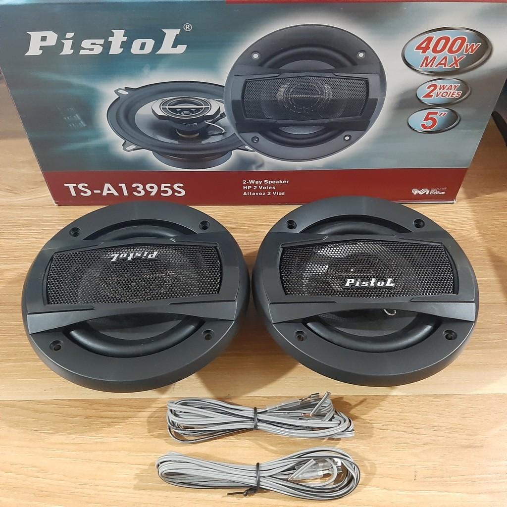 Bộ 2 Loa Cánh Cửa Công Suất 400W Cho Ô Tô Xe Hơi - Loa Đồng Trục TS-A1395S 2 Đường Tiếng Riêng Biệt