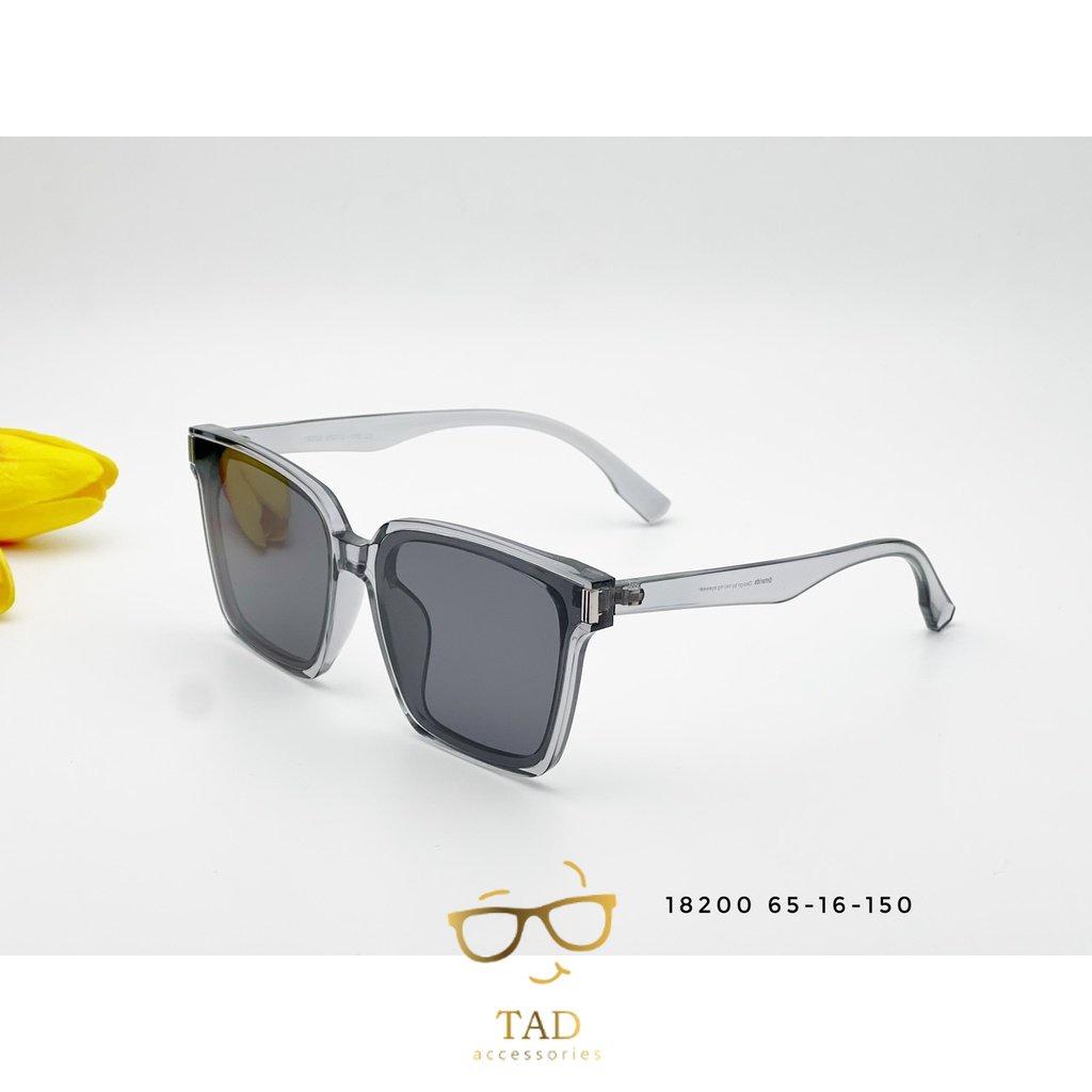 Kính mát nam nữ polazeid chống UV400 thiết kế mắt vuông dễ đeo màu sắc thời trang G 18200 TAD Accessories FS14 - Xanh mắt đen
