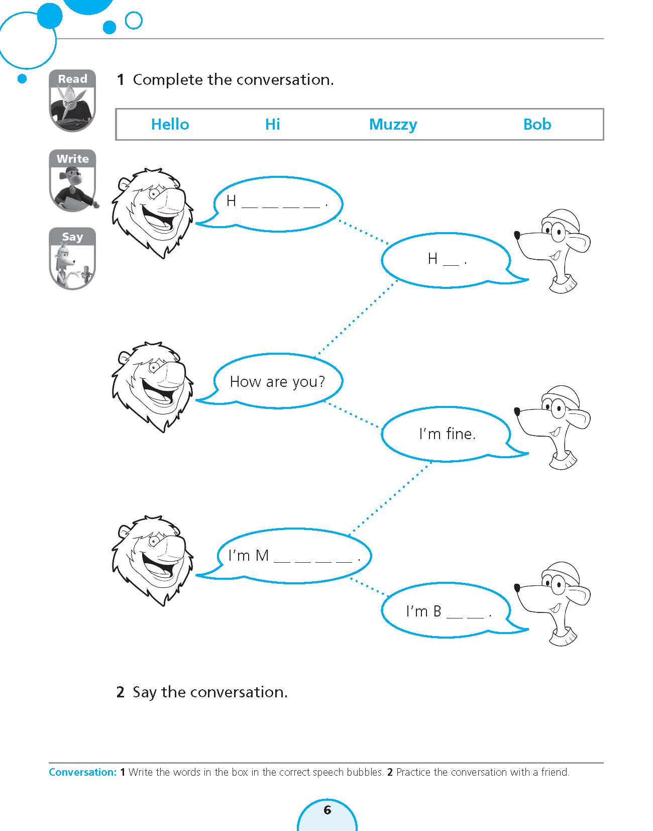 English With Muzzy Level 1 Activity Book
