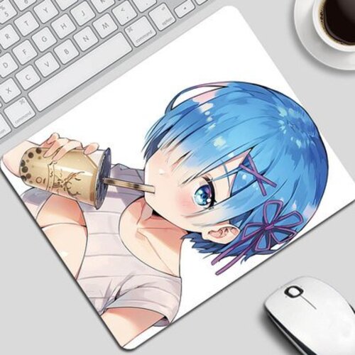 Miếng di chuột in hình RE:ZERO Bắt Đầu Lại Ở Thế Giới Khác miếng kê chuột miếng lót chuột game anime chibi tiện lợi xinh xắn