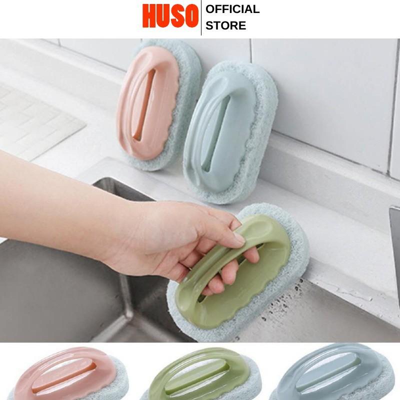 Bàn Chải Cọ Rửa Nhà Bếp Có Tay Cầm Tiện Lợi - HUSO