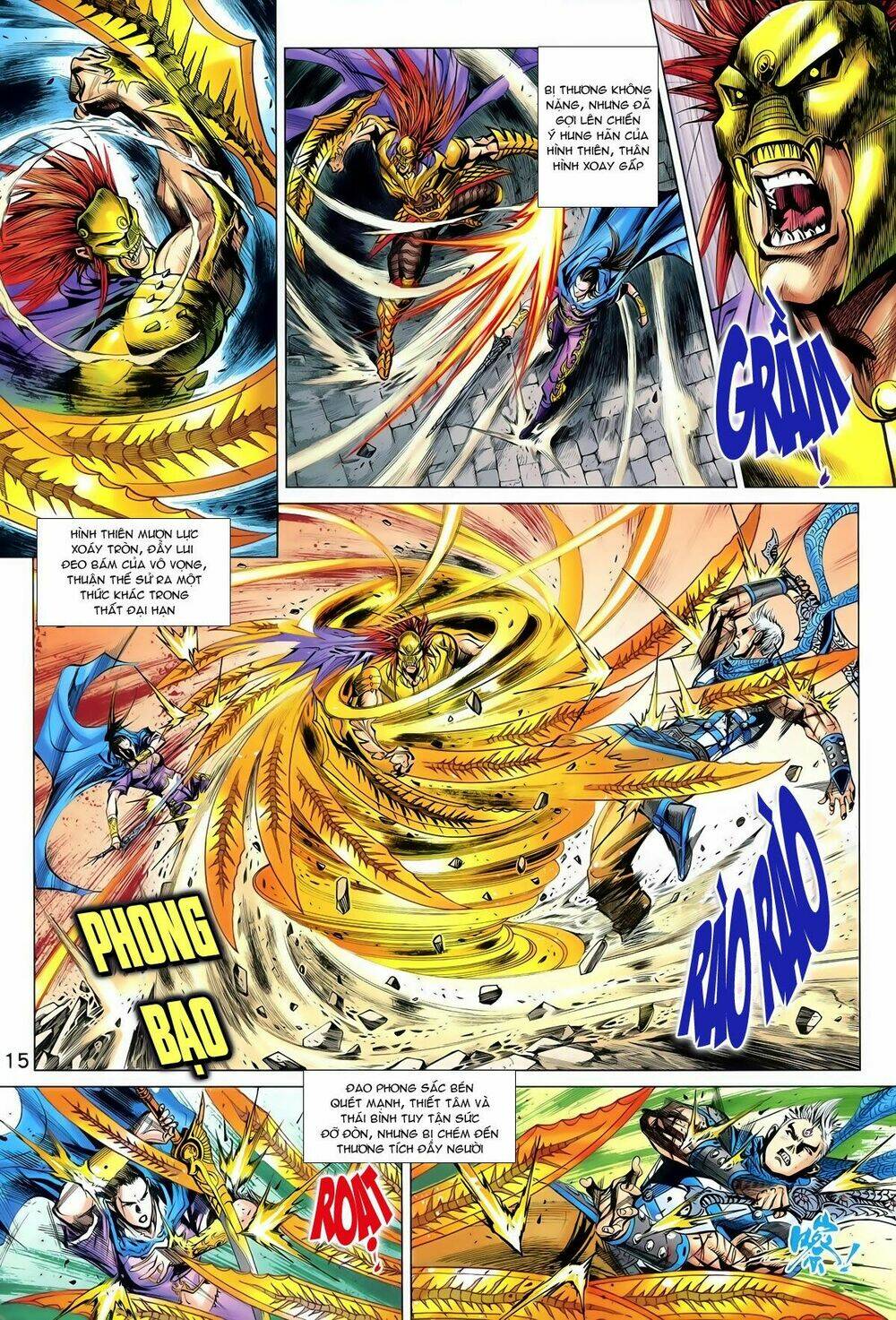 thần binh vấn thiên chapter 21 15