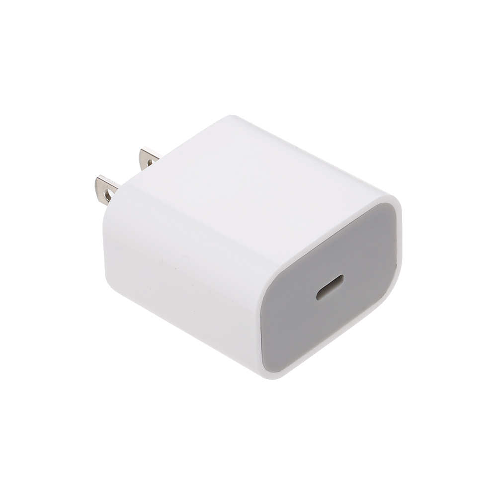 Bộ Sạc Nhanh PD 20w Tương Thích Với Bộ Chuyển Đổi USB-C Điện Áp Băng Thông Rộng 18w Của Mỹ, Màu Trắng