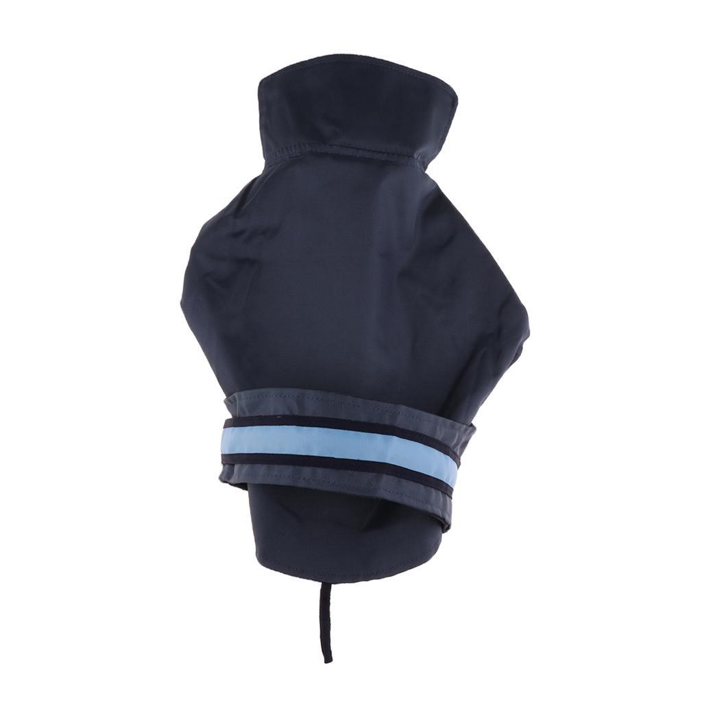 Pet dogs waterproof clothing with LED light reflective strips