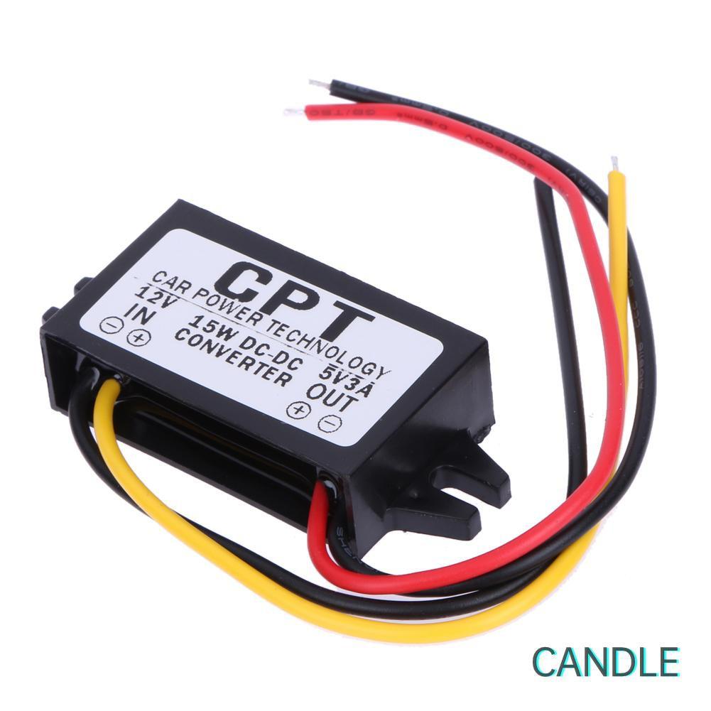 Bộ Chuyển Đổi Nguồn Điện Dc Sang Dc 12v Sang 5v 3a 15w Cho Xe Hơi