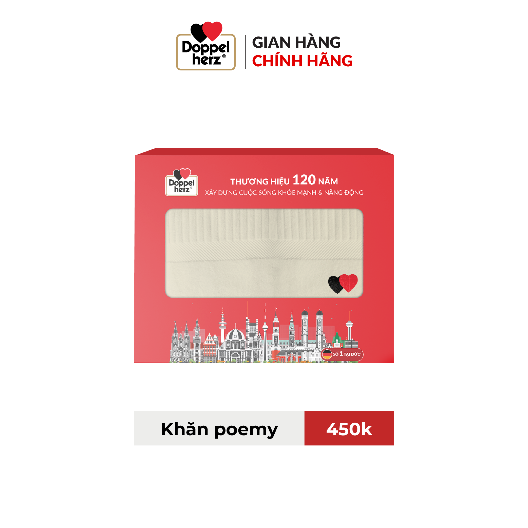 [HÀNG TẶNG KHÔNG BÁN] Khăn tắm cao cấp Doppelherz