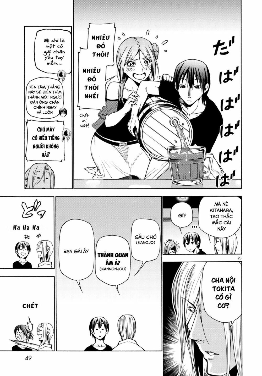 cô gái thích lặn - grand blue chapter 37 23
