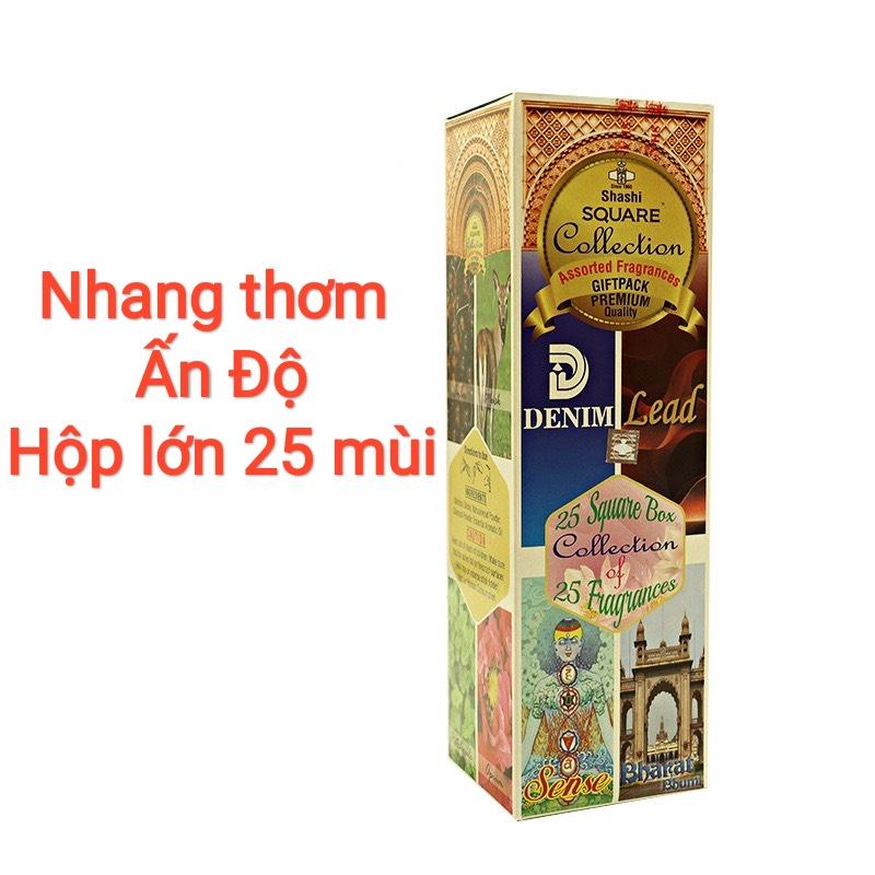 Nhang Thơm Ấn Độ DENIM 25 mùi/ DENIM Incense sticks - Hàng Nhập khẩu
