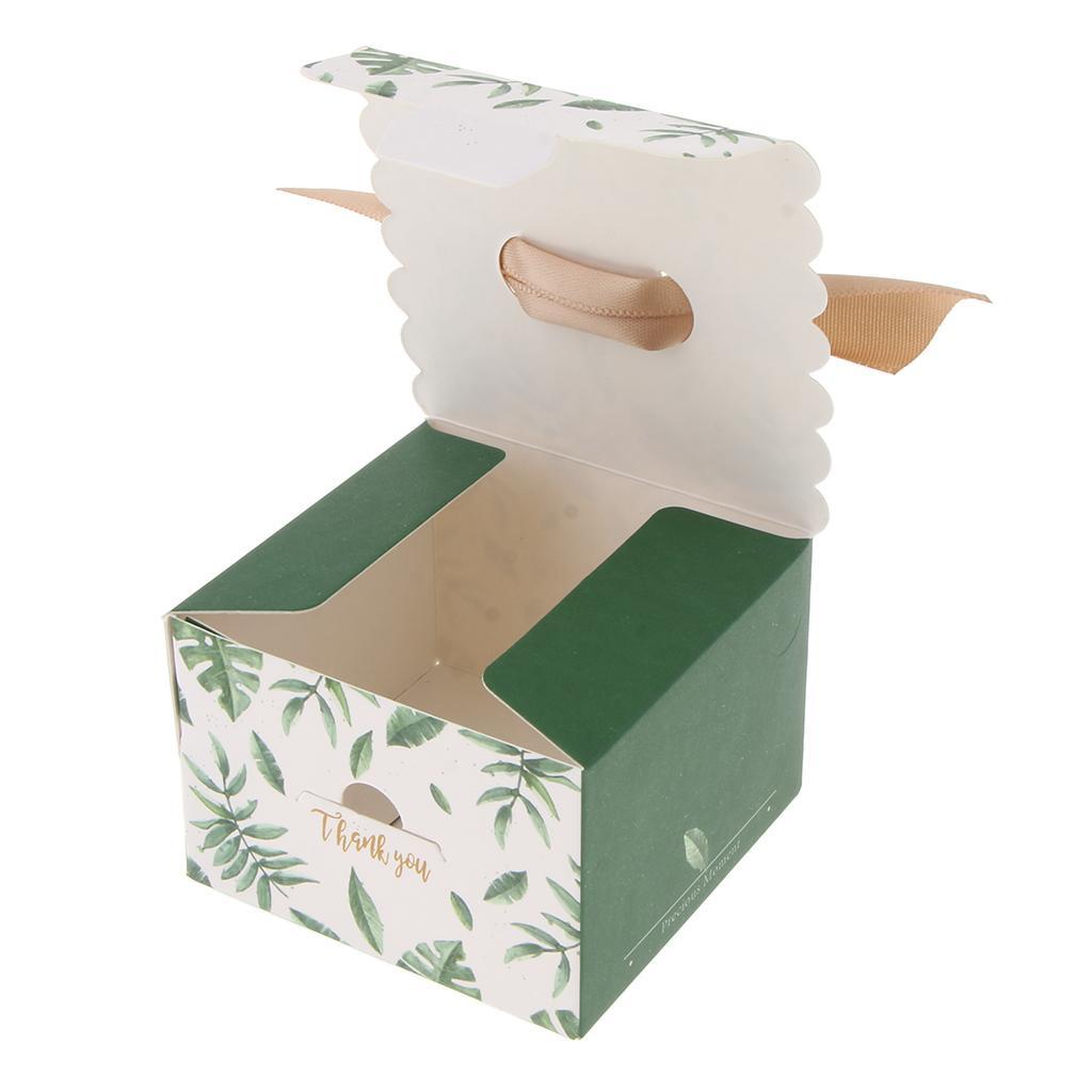 10 pieces candy chocolate gift box wedding favor boxes with