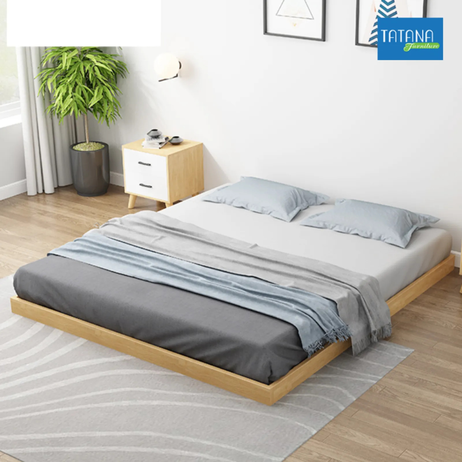 Giường gỗ, giường pallet Tatana MDF029