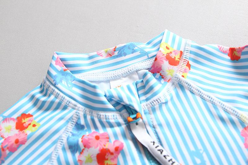 Đồ Bơi Bé Gái UV Bảo Vệ Tay Dài Dễ Thương Trẻ Em Bơi Bé Gái Đồ Bơi Trẻ Em Tắm Quần Áo Bể Bơi Cho Bé Mặc Đi Biển