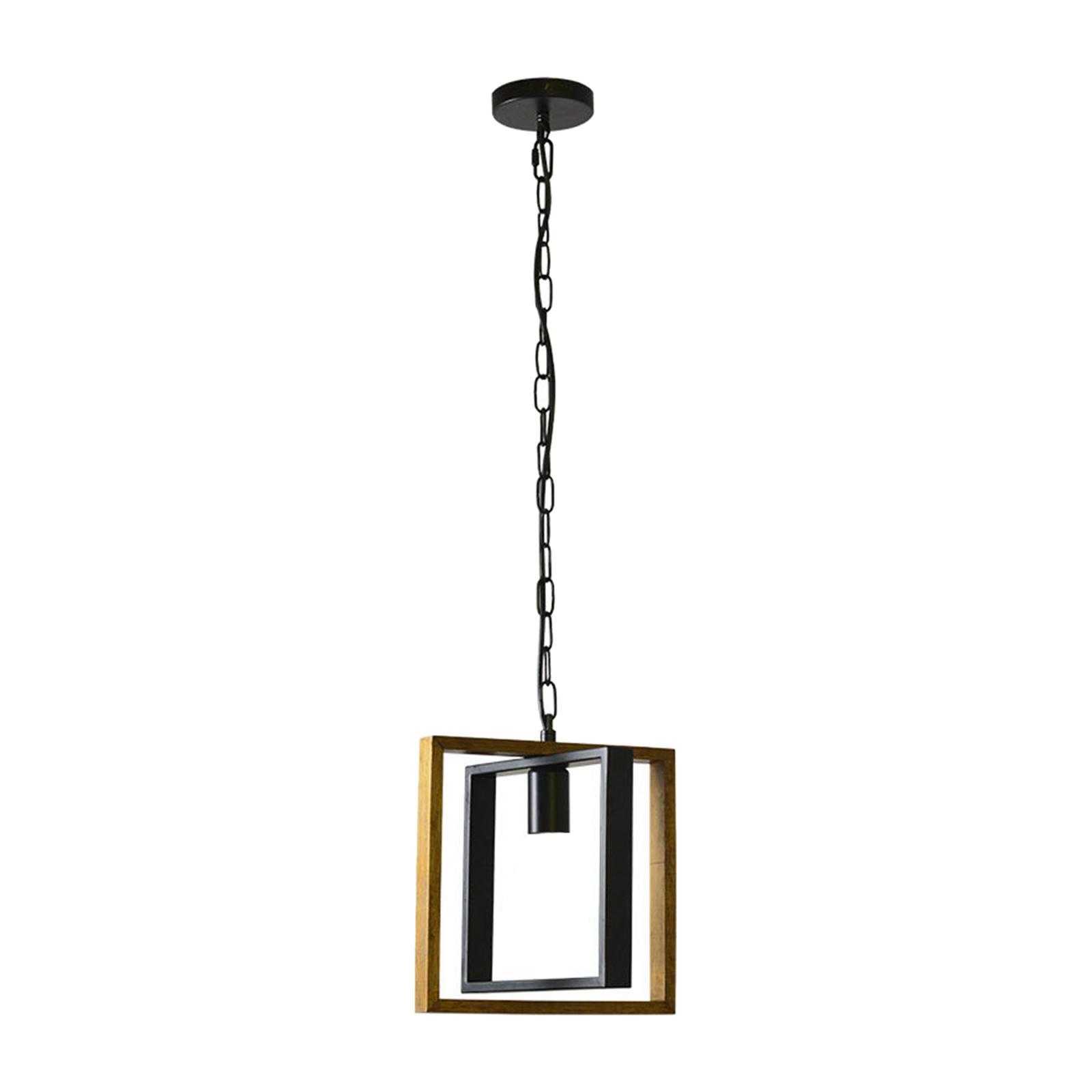 Retro Style Pendant Light Ceiling Lamp Adjustable Lighting for Loft Hallway
