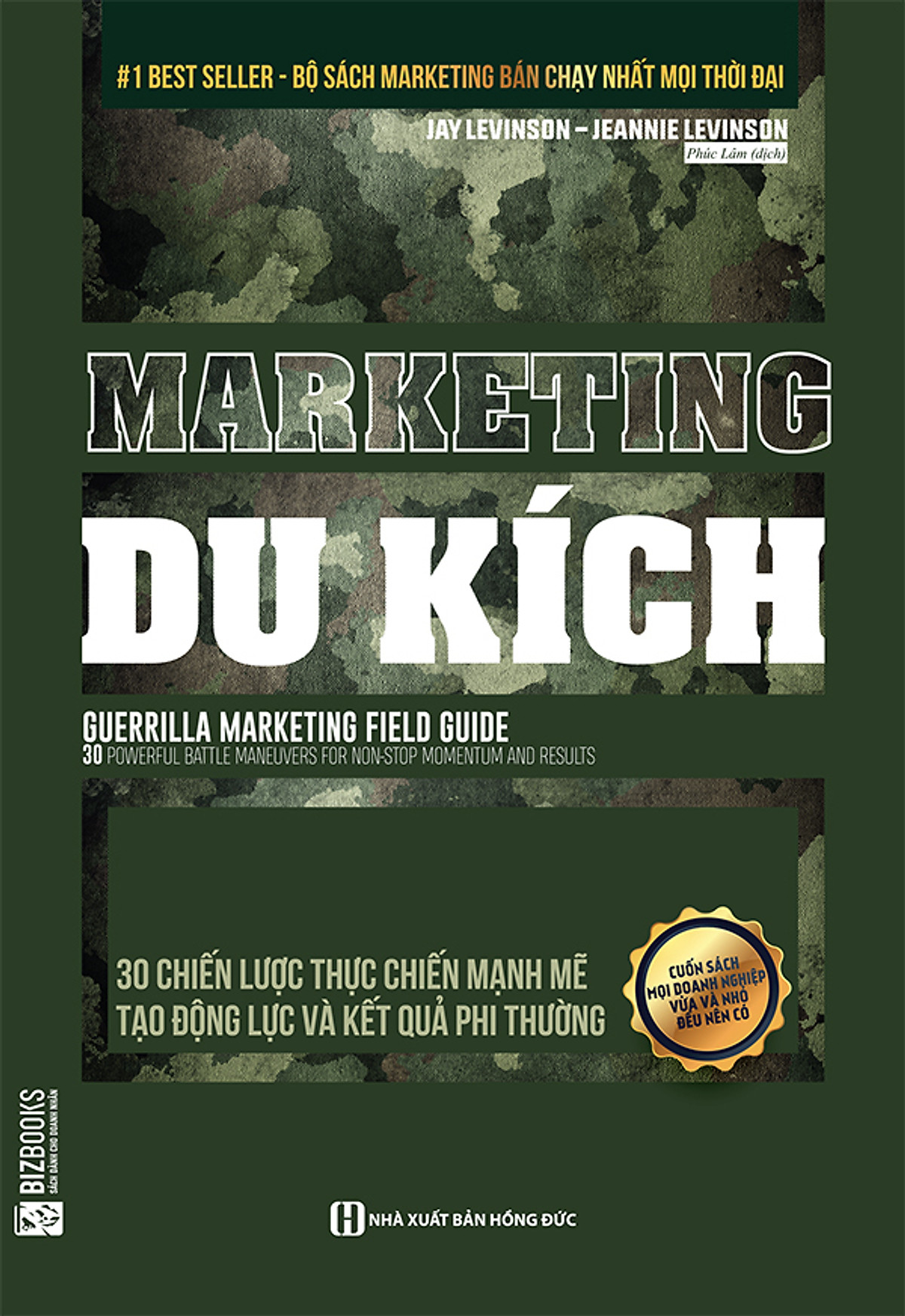 BIZBOOKS - Combo Bộ 5 Cuốn Marketing Du Kích – Bộ Sách Marketing Thực Chiến Bán Chạy Nhất Lịch Sử - MinhAnBooks