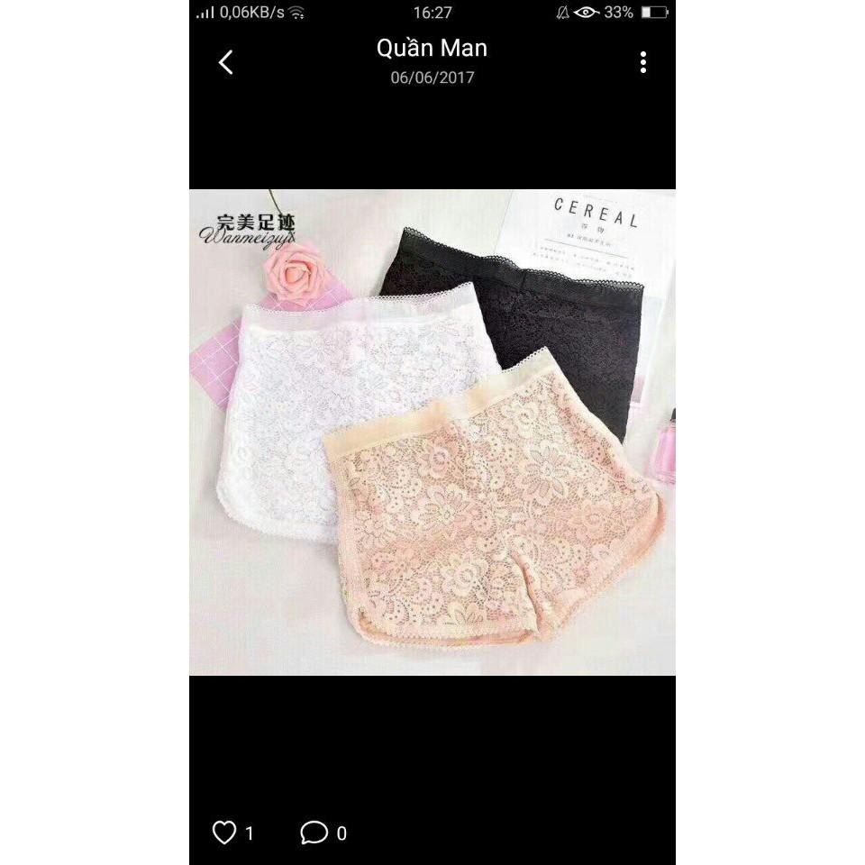 Combo 2 quần Váy cao cấp ren 01