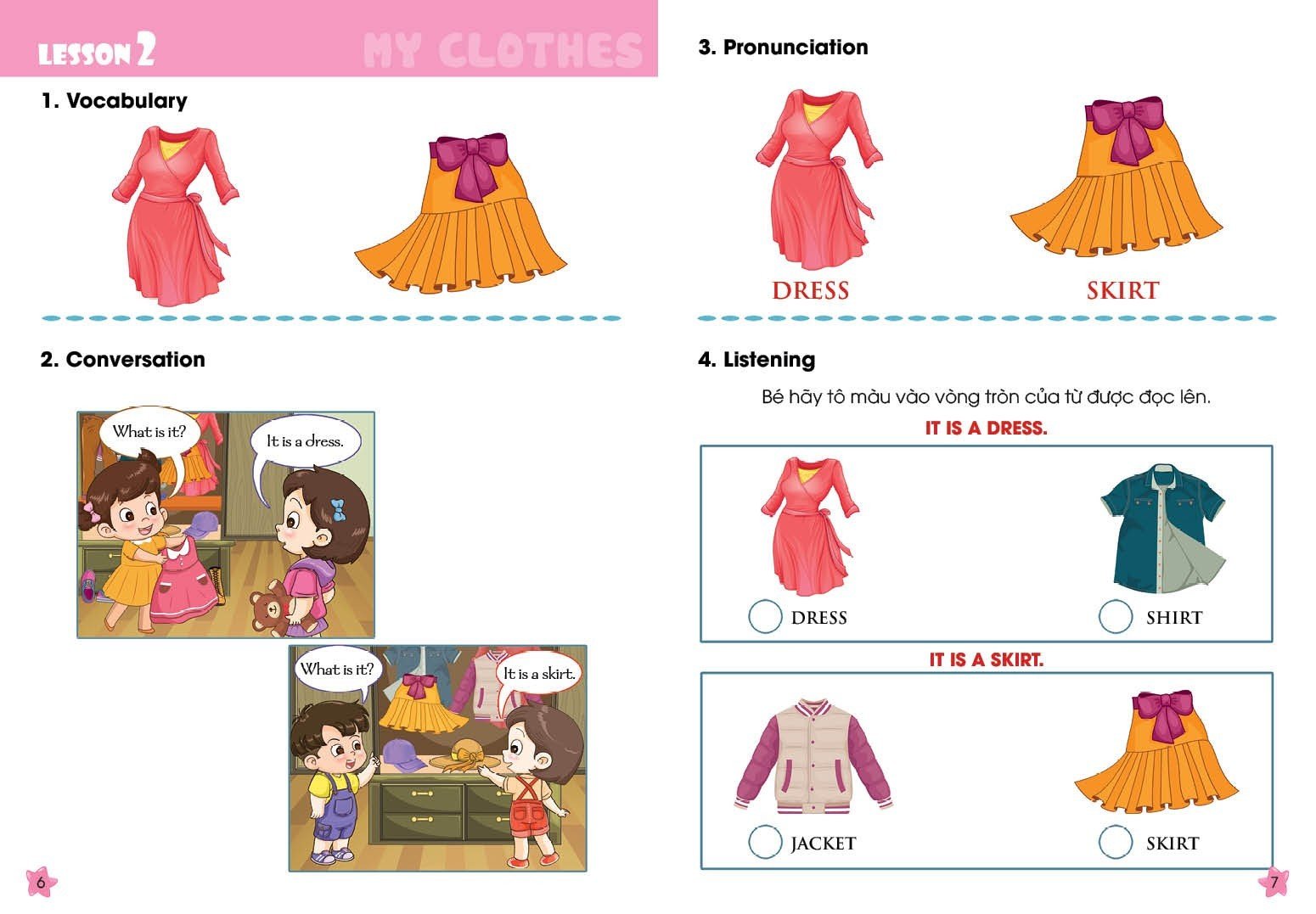 I Can My clothes - sách học tiếng Anh cho trẻ mầm non