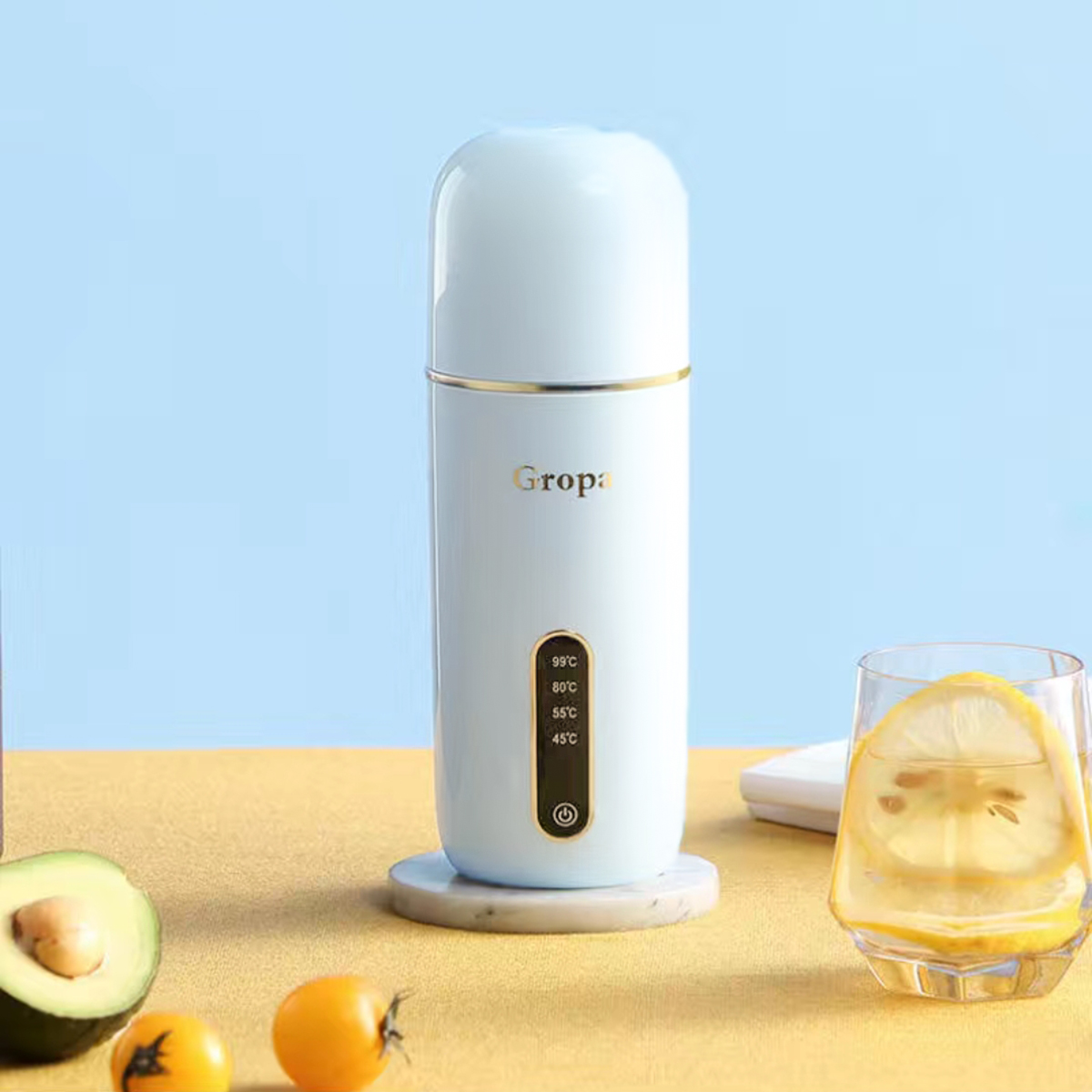 Bình đun nước siêu tốc mini du lịch đa năng 400ml tự ngắt khi sôi